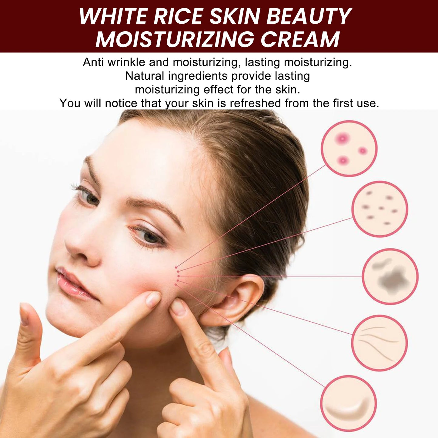 White Rice Skin Rejuvenation  Hydrating Cream