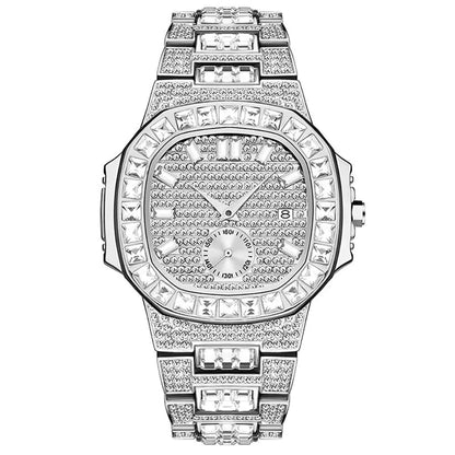 Luxury Rhinestone Calendar Watches