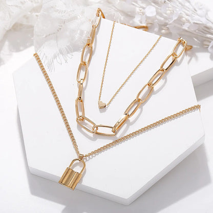 Multilayer Pendant Necklaces