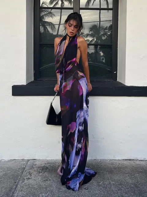 Backless Maxi Dresses