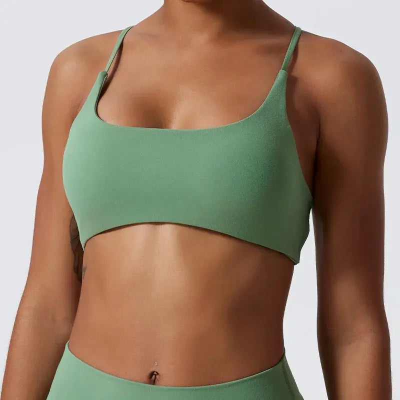 Fitness Workout Back Cross Yoga Bra