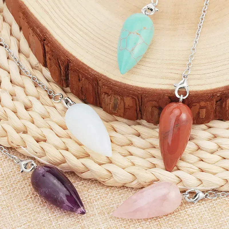 Natural Crystal Pendulums