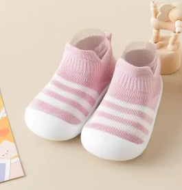 Kids Stripes Knitted Socks Anti-slip