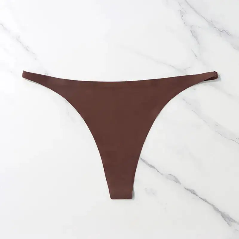 Silk Seamless Thongs