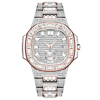 Luxury Rhinestone Calendar Watches