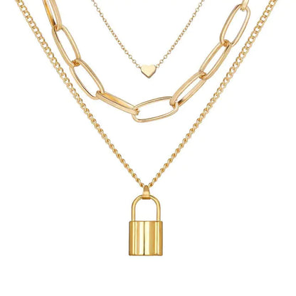 Multilayer Pendant Necklaces