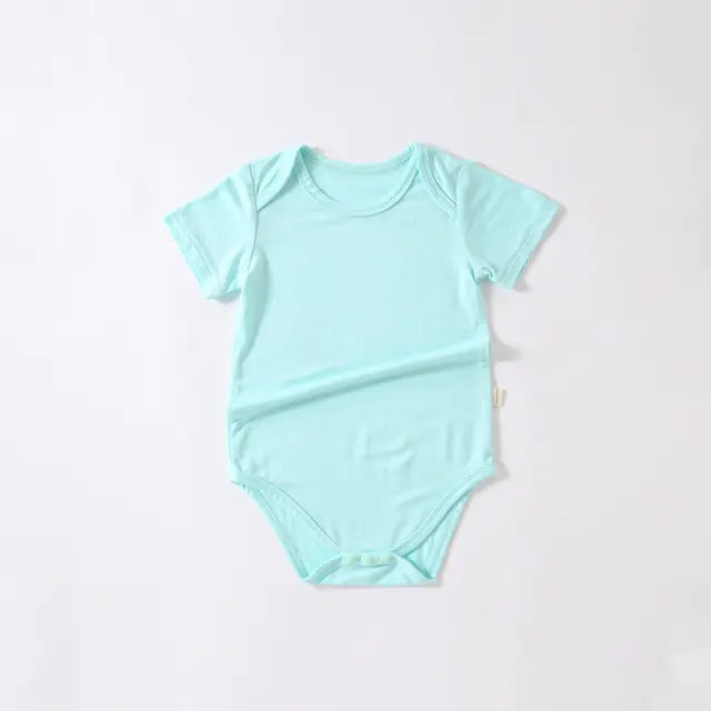 Bamboo Fiber Baby Rompers