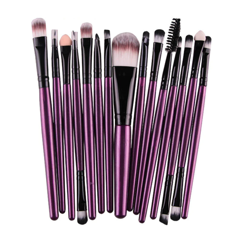 15 Pieces Makeup Brush Set