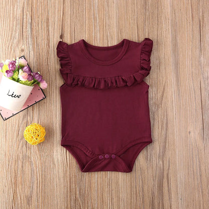 Newborn Baby Girl Sunsuit Outfits