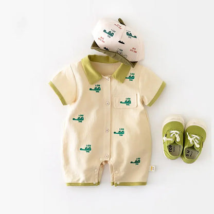 Baby Summer Crocodile Clothes  Jumpsuits