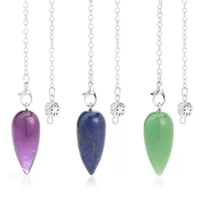 Natural Crystal Pendulums