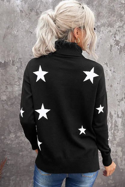 Suéteres con estampado de estrellas