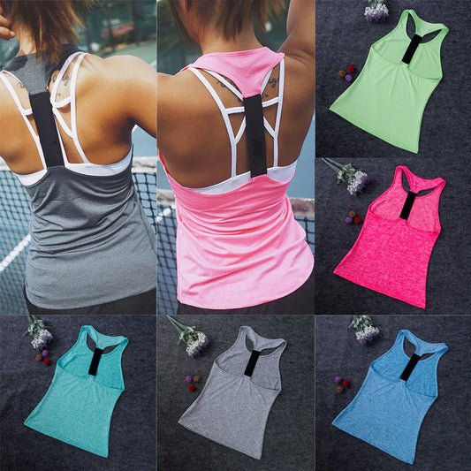 Lässige ärmellose Tennisshirts für Damen