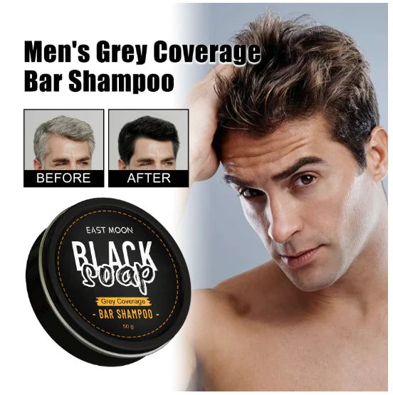 Champú en barra para cabello gris