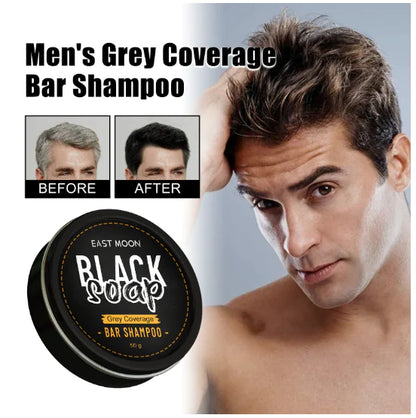 Champú en barra para cabello gris