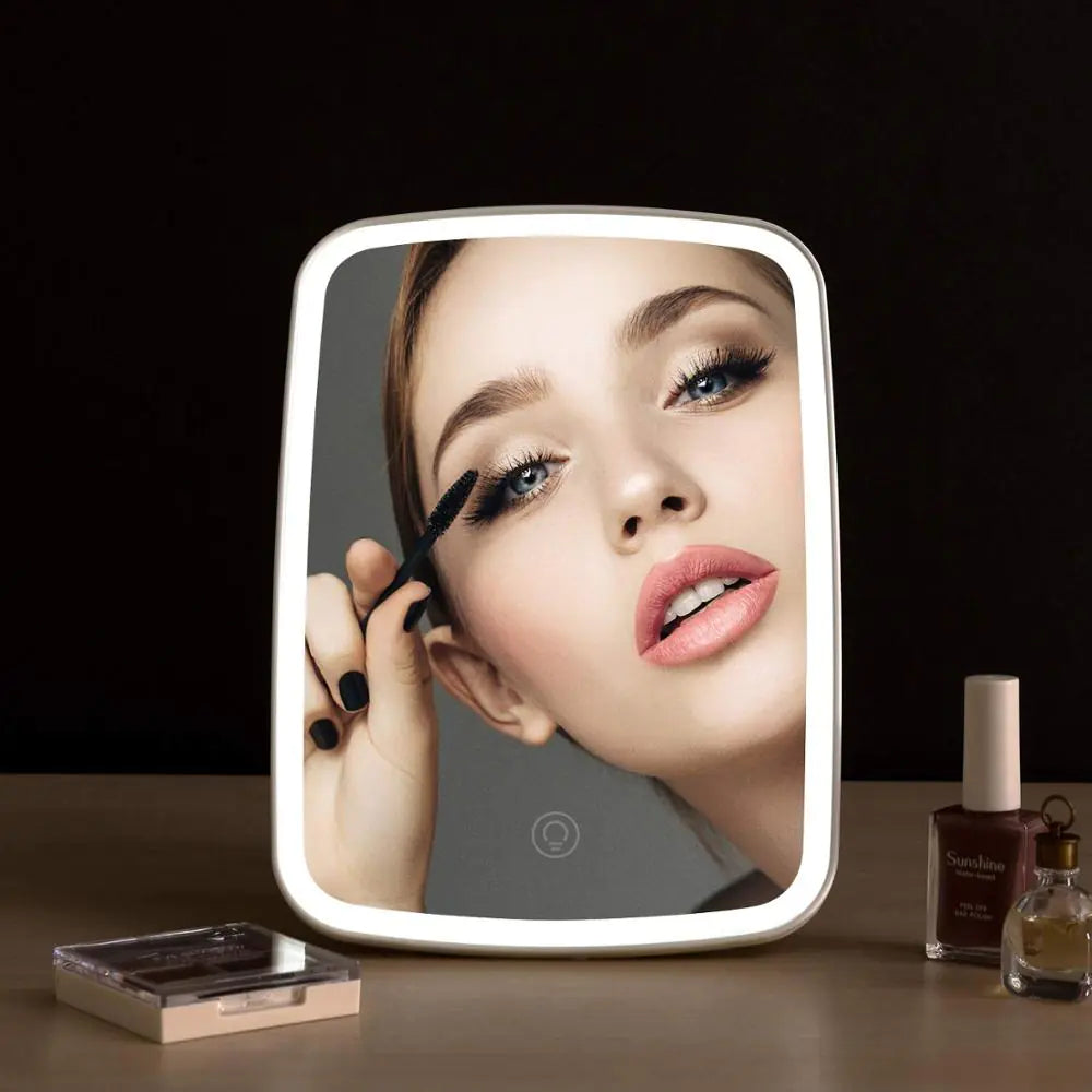 Espejos de maquillaje LED con control táctil