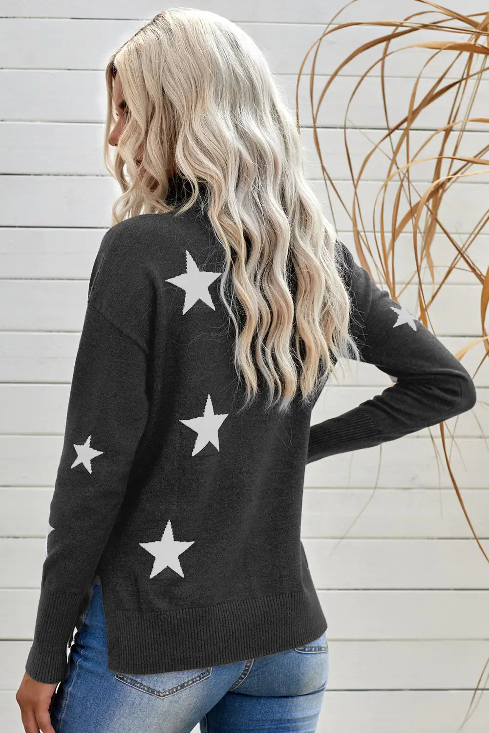 Suéteres con estampado de estrellas